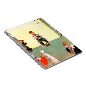 アットザベッツバイノーマンロックウェル ノートブック (右側)