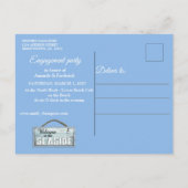 アットザラバーズビーチ インビテーションポストカード (裏面)