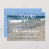 アットザラバーズビーチ インビテーションポストカード (正面/裏面)