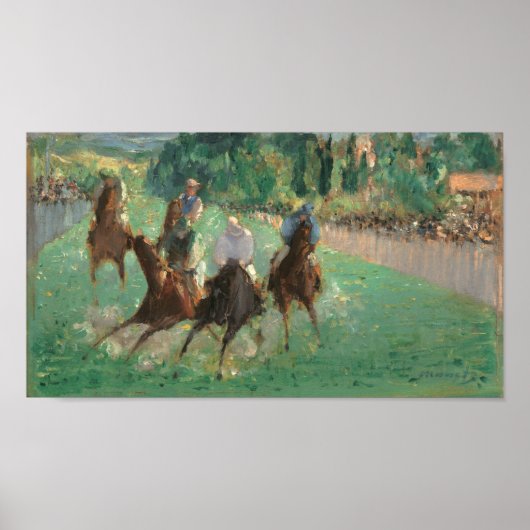 アットザレースエドアルドマネファインアート ポスター (正面)