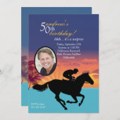 アットザレースフォト招待状 招待状 (正面/裏面)