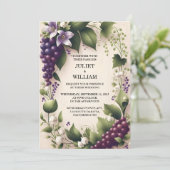 アットシードルーラルファームウッドフルーツアイビーヴィンヤード結婚ズ 招待状 (スタンド正面)