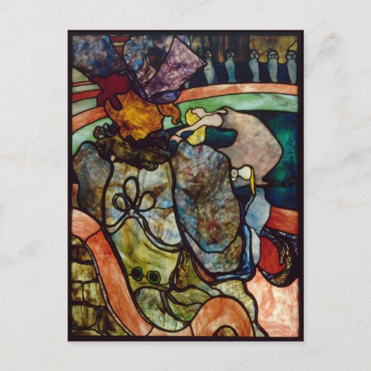 アットニューサーカスパパキク菊トゥールーズ – ロートレック ポストカード (正面)