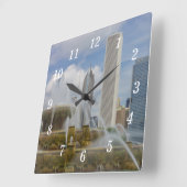 アットバッキンガム噴水壁時計 スクエア壁時計 (傾斜)