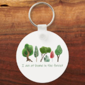 アットホームインザフォレスト感動的引用文 キーホルダー (正面)