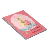 アットホームノートブパーソナライズされたック ノートブック (右側)