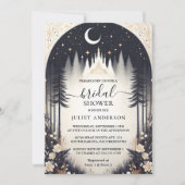 アットマジカルドリームミスティックスターズムーンブライダルシャワー 招待状 (正面)