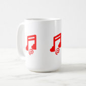 アットラブミュージック コーヒーマグカップ (正面左)