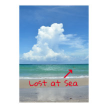 アット失ったシーおもしろいビーチシースケープ