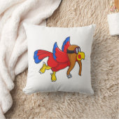 アット飛んでいるパイロット クッション (ブランケット)