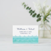 アット・シ航海のー結婚の座席表 プレイスカード (スタンド正面)