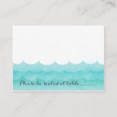 アット・シ航海のー結婚の座席表 プレイスカード (裏面)