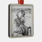 、アッバースペルシャの王 メタルオーナメント (右)