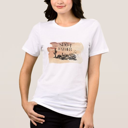アッバ父デザート トライブレンドＴシャツ (正面)