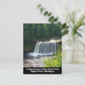 アッパタフカメノン秋州パーク、MI垂直 ポストカード (スタンド正面)