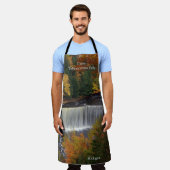 アッパタフクアメノン秋エプロン エプロン (着用した状態)