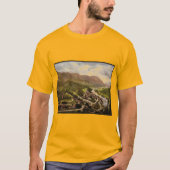 アッパプラホバ,シナイア,ルーマニアクラシックフォトクロム Tシャツ (正面)