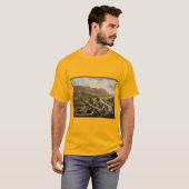 アッパプラホバ,シナイア,ルーマニアクラシックフォトクロム Tシャツ (正面フル)