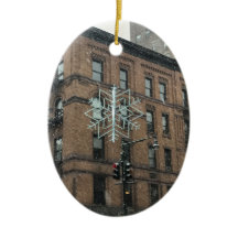 アッパーウエストサイドスノーフレークNYCウィンターホリデー