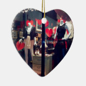 アッパーウエストサイドブティックバレンタインズデイニューヨーク セラミックオーナメント (右)