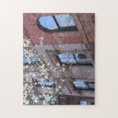 アッパーウエストサイドブラウンストーンマンハッタンニューヨーク ジグソーパズル (縦)