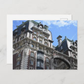 アッパーウエストサイドプレウォーアパートメント建物NYC ポストカード (正面/裏面)