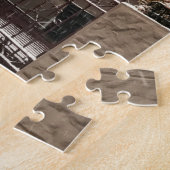 アッパーウエストサイド雪だるまニューヨークシティNYCスノー ジグソーパズル (側面)