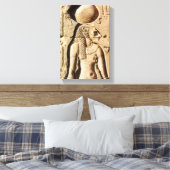 アッパーエジプトのセクメットライオネス女神 キャンバスプリント (インサイチュ (寝室))