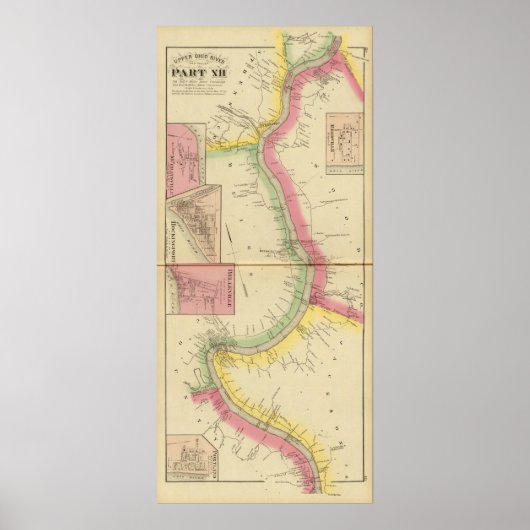 アッパーオハイオ川と谷2 ポスター (正面)