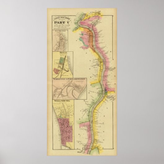 アッパーオハイオ川と谷7 ポスター (正面)