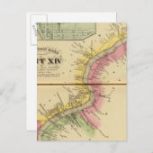 アッパーオハイオ川と谷8 ポストカード (正面/裏面)