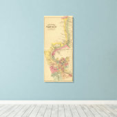 アッパーオハイオ川と谷9 キャンバスプリント (インサイチュ (ウッドフロア))