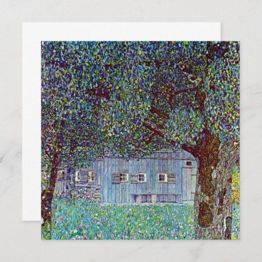 アッパーオーストリアのファームハウスバイグスタフクリムト (正面/裏面)