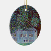 アッパーオーストリアのファームハウスバイグスタフクリムト セラミックオーナメント (右)