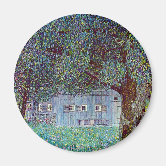 アッパーオーストリアのファームハウスバイグスタフクリムト マグネット (正面)