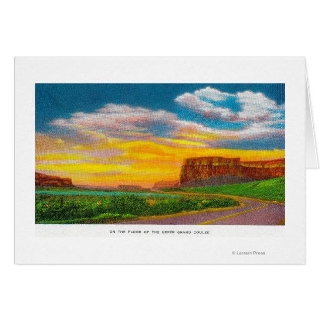 アッパーグランドクリー堰の床に (正面横)