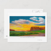 アッパーグランドクリー堰の床に ポストカード (正面/裏面)