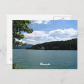 アッパーバイエルン湖 ポストカード (正面/裏面)