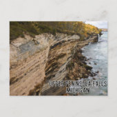 アッパーペニンシュラ秋ミシガンポストカード ポストカード (正面)