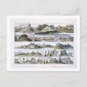 アッパーミズーリの注目すべき丘、プレート35 f ポストカード (正面)