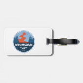 アッパーミズーリワイルドアンドシーニックリバー ラゲッジタグ (裏面横)
