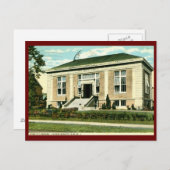 アッパーモンクレアNJカーネギー図書館 ポストカード (正面/裏面)