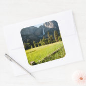 アッパーヨセミテ滝 スクエアシール (封筒)