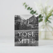 アッパーヨセミテ秋名勝 ポストカード (スタンド正面)