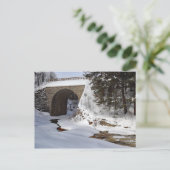 アッパー半島ラムジーのキーストーン橋 ポストカード (スタンド正面)