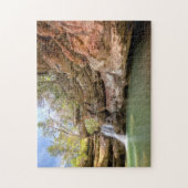 アッパー滝、ホッキングヒルズ ジグソーパズル (縦)