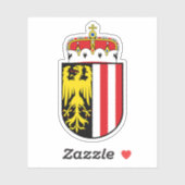 アッパー・オーストリア州の紋章 シール (シート)