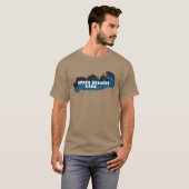 アッパー・ストレート湖 Tシャツ (正面フル)