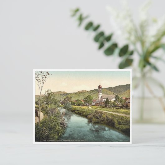 アッパー・バイエルン地方のアンマー、オベランメルガウ地方の一場面 ポストカード (スタンド正面)
