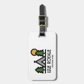 アッパー・ペンシルベニア州立公園 ラゲッジタグ (正面縦)